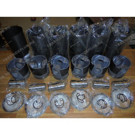 Поршневая группа в сборе WD12/WD618 HUATAI 612600030017